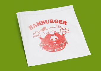 Hamburger tasak 1 szín (200 db/csomag)