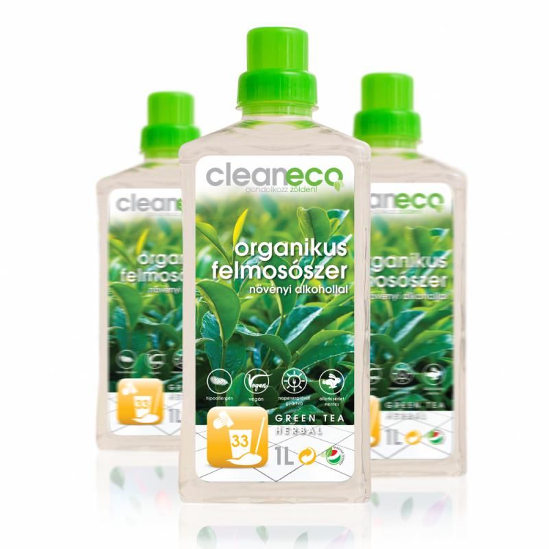 Cleaneco HT organikus felmosószer green tea 1 L