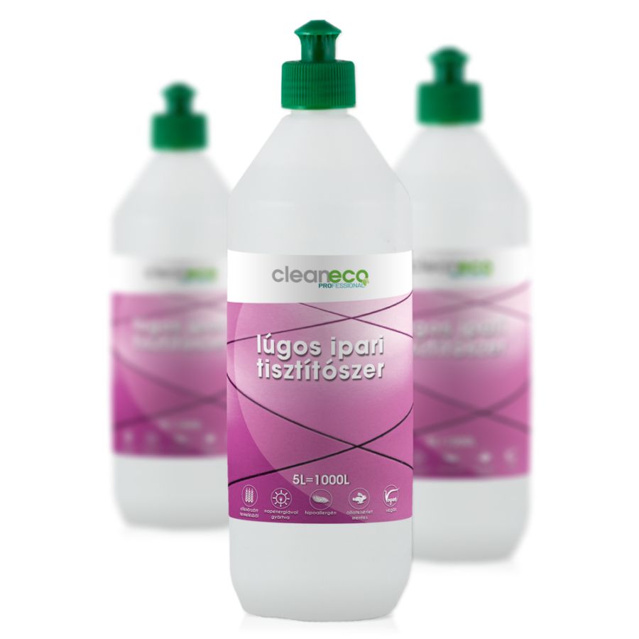 Cleaneco lúgos ipari tisztítószer 1 L