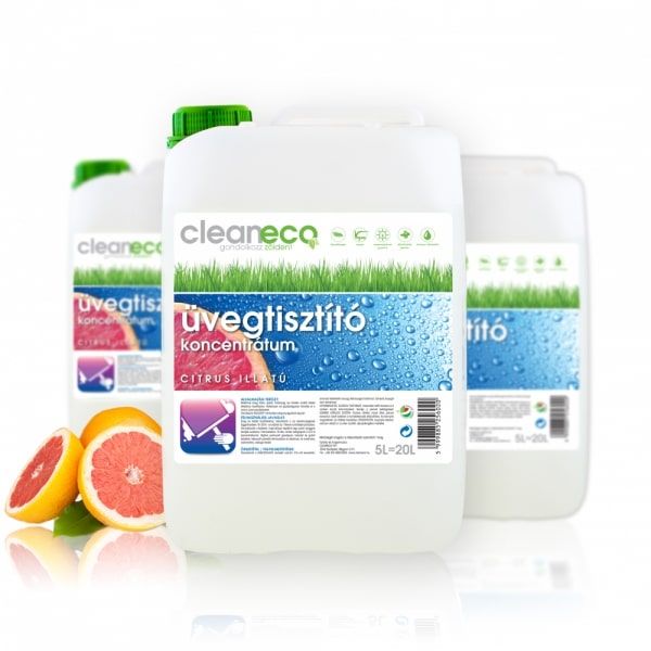 Cleaneco üvegtisztító koncentrátum 5 L