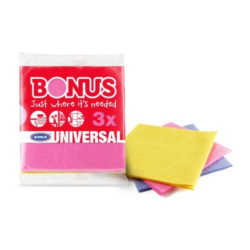 Bonus univerzális törlőkendő (3 db/csomag)